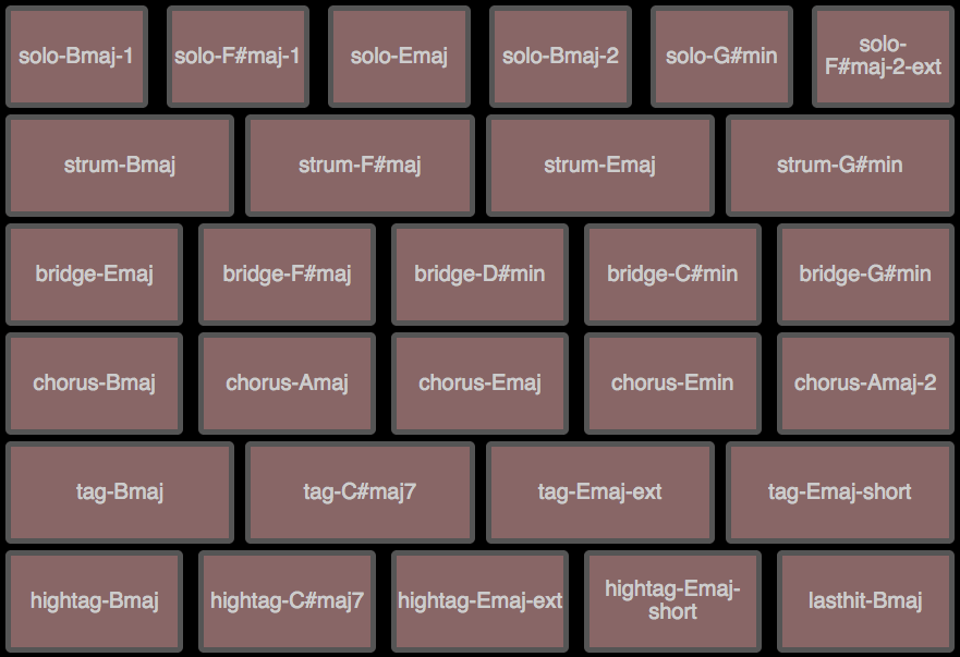 Screenshot of Electric Guitar Sampler